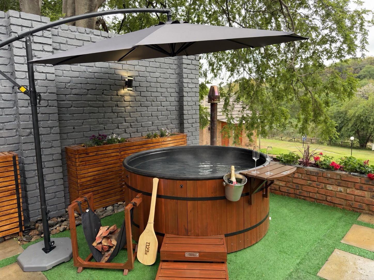 Woodfired Hot Tub